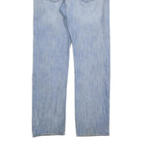 LEVI'S 501 Mens Jeans Blue Regular Straight Denim Light W34 L32 Classic Button