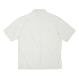 TIMBERLAND Mens White Cotton Blend Shirt L Casual Lightweight Button Up