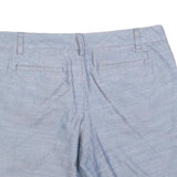 TOMMY HILFIGER Womens Shorts Blue Casual L W36 Cotton Blend Comfort