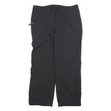 THE NORTH FACE Womens Black Relaxed Trousers W34 L30 Outdoor Zip Pockets