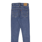 LEVI'S Mile High Super Skinny Big E Womens Jeans Blue Slim Skinny Denim Medium