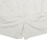 TOMMY HILFIGER Mens Shorts White 2XL W36 Classic Cotton Pleated Summer