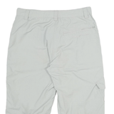 MAMMUT Womens Shorts White Casual Cargo M W29 Outdoor Lightweight