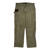 Wrangler Cargo Pants - 36W 32L Khaki Cotton