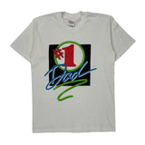Tennessee River Graphic T-Shirt - Large White Cotton