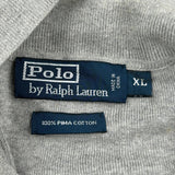 Polo By Ralph Lauren Sweater - XL Gray Cotton
