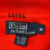 Polo By Ralph Lauren 1/4 Zip - Medium Red Cotton