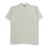 90S Blank Towncraft T-Shirt - Medium White Cotton