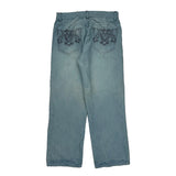 Avirex Jeans - 36W 30L Light Wash Cotton Blend