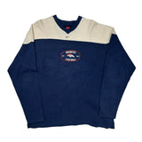 Broncos Nike Football Long Sleeve T-Shirt - Large Blue Cotton