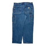Carhartt Carpenter Jeans - 36W 30L Blue Cotton