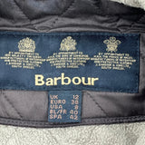 Barbour Quilted Jacket - Small Brown Polyester