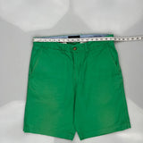 Tommy Hilfiger Chino Shorts - 34W 10L Green Cotton