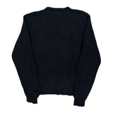 Italian Yarn Polo By Ralph Lauren Sweater - Large Brown Wool