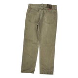 Wrangler Jeans - 32W 30L Beige Cotton