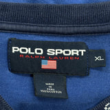 Polo Sport T-Shirt - XL Blue Cotton