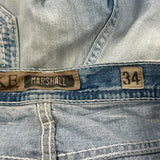 Bke Jeans - 34W 31L Light Wash Denim