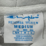 Reverse Weave Champion Hoodie - Medium White Cotton