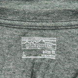Ventura Ca Patagonia Slim T-Shirt - Large Gray Cotton
