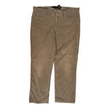 Calvin Klein Trousers - 35W 28L Beige Corduroy