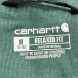 Carhartt Hoodie - Medium Green Cotton