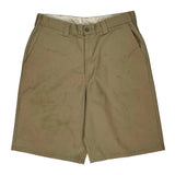 Dickies Shorts - 32W 11L Beige Cotton Blend