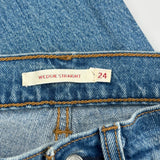 Levis 501 Jeans - 24W US 0 Blue Denim