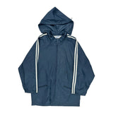 Adidas Windbreaker - Medium Blue Polyester