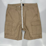Levis Cargo Shorts - 38W 10L Beige Cotton