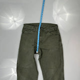 Dickies Carpenter Pants - 31W 32L Green Cotton