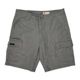 Wrangler Cargo Shorts - 35W 10L Grey Cotton