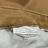 Dickies Double Knee Carpenter Trousers - 32W 30L Brown Cotton