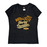 Harley Davidson Graphic T-Shirt - XL Gray Cotton Blend