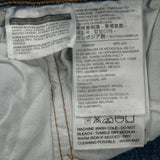501 Levis Jeans - 32W 27L Blue Cotton