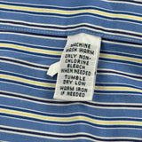 Ralph Lauren Striped Shirt - XL Blue Cotton