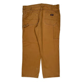 Dickies Carpenter Trousers - 40W 30L Brown Cotton