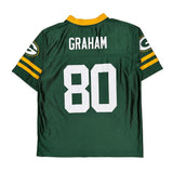 Age 12-14 Green Bay Packers N.F.L. Nfl Football Jersey - Large Green Polyester