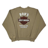 Bob'S Harley-Davidson Harley Davidson Graphic Sweatshirt - 2XL Beige Cotton Blend