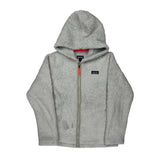 Age 12 Patagonia Fleece - Large Grey Polyester
