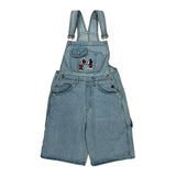 Mickey Unlimited Cartoon Overalls - Medium Light Wash Denim