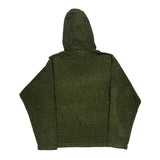 Patagonia Synchilla Fleece Hoodie - Small Green Polyester