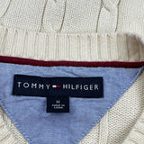 Tommy Hilfiger Sweater - Medium Cream Cotton