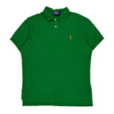 Polo By Ralph Lauren Polo Shirt - Large Green Cotton