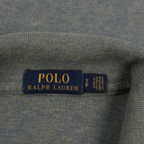 Polo By Ralph Lauren 1/4 Zip - Small Gray Cotton