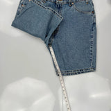 Levis Denim Shorts - 36W 13L Blue Cotton