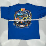 Federated Auto Parts 400 Nascar T-Shirt - XL Blue Cotton
