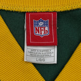 Green Bay Packers Reebok Nfl Football Jersey - Large Green Polyester