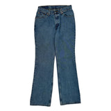517 Levis Boot Cut Jeans - 28W US 4 Blue Cotton