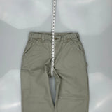 Carhartt Carpenter Trousers - 31W 30L Beige Cotton