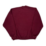 Russell Athletic Sweatshirt - XL Burgundy Cotton